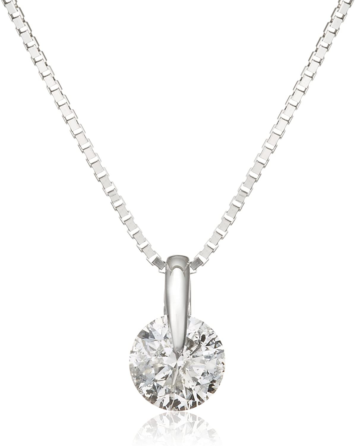 ダイヤモンドネックレス【鑑定書 0.5ct/Hカラー/SI2クラス/Goodカット】