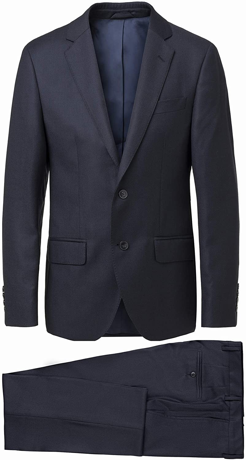 Hackett Hackett London 男式 Birdseye M 西装外套